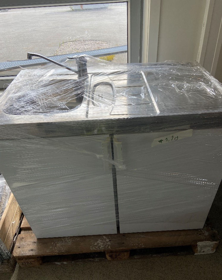 Enkelt, hvitt kjøkken 2