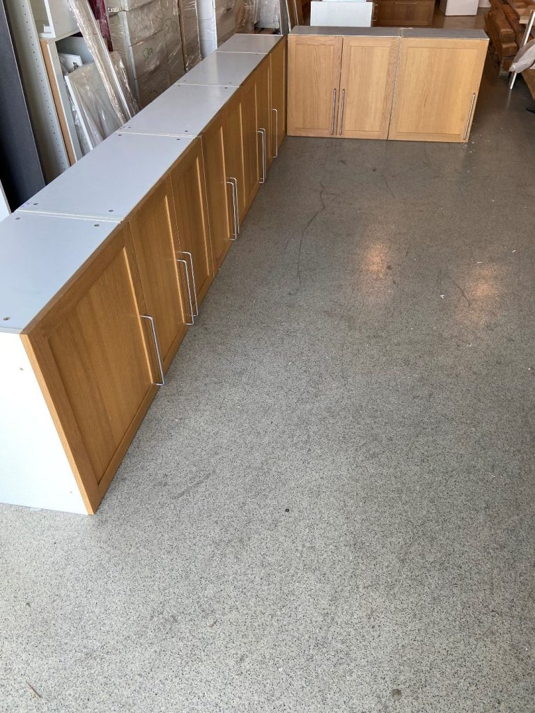 Kjøkken med fronter i eikefin´er 1