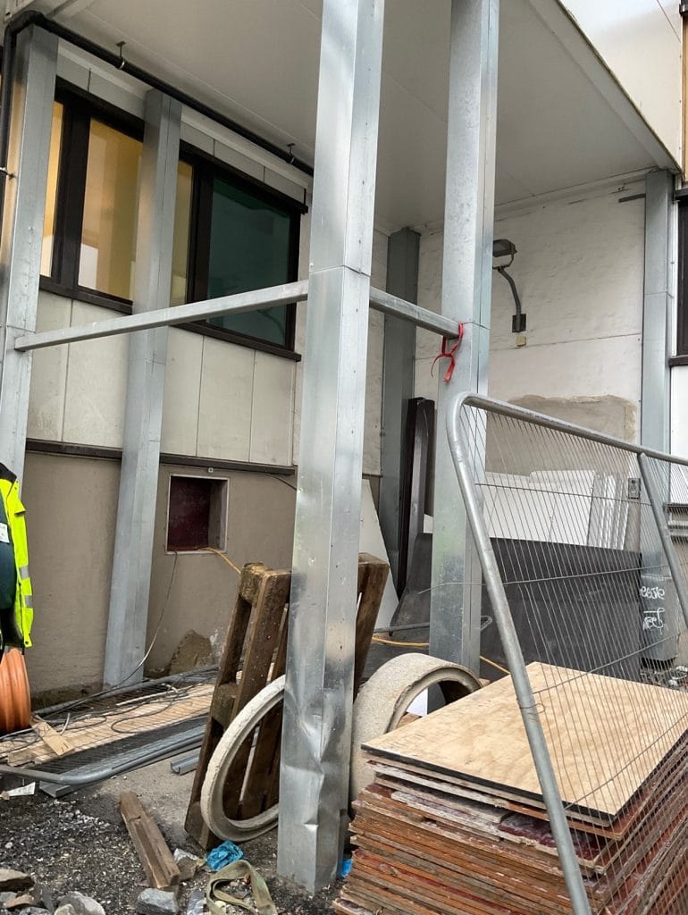 Trapp i galvanisert stål 3